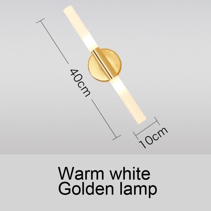Modern Metal Tube Pipe up Down LED Wall Lamp Light Sconce Bedroom Foyer Washroom Living Room Toilet Wall Ight (WH-OR-09)