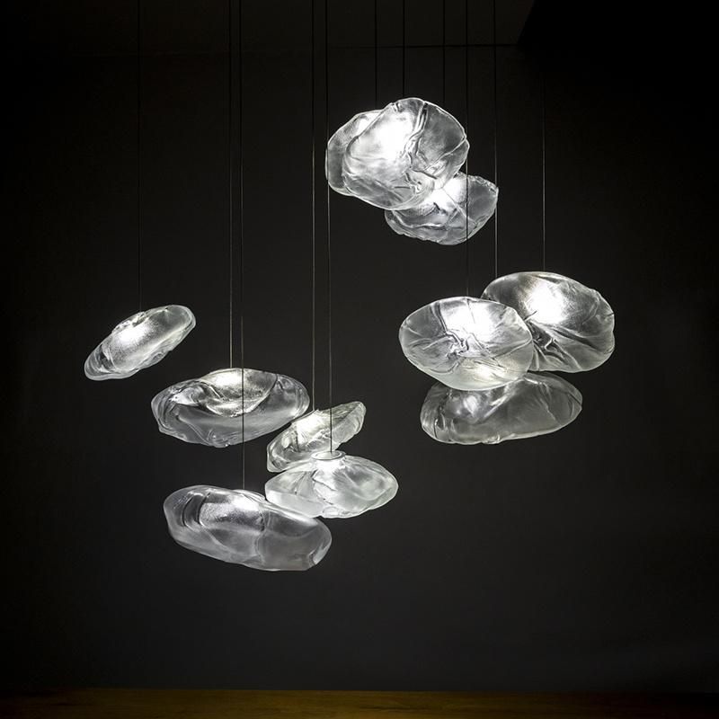 Scandinavian Pendant Light Personality Glass Suspension Bar Decoration Designer Dining Room Pendant Light (WH-AP-252)