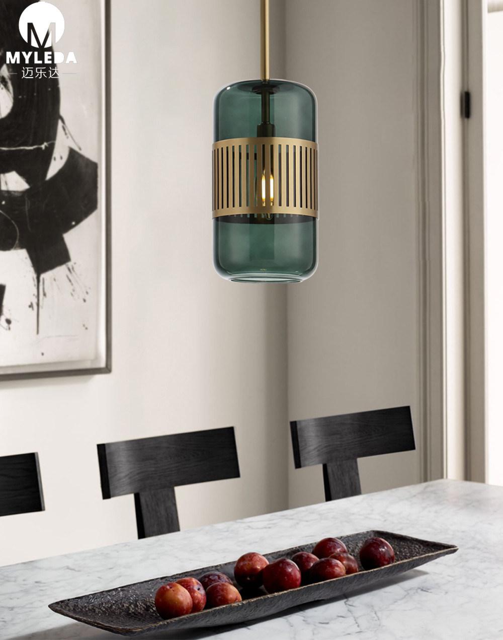 Indoor Decoration Modern Glass LED Pendant Lamp