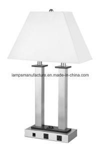 UL cUL Ce SAA Certificate Double Hotel Table Lamp