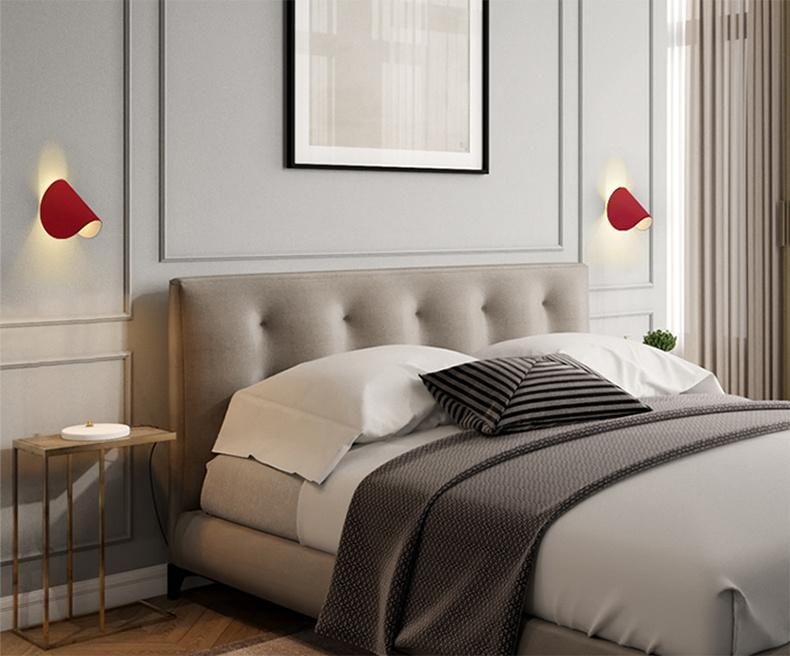 Personality Rotatable Wall Lamp for Bedroom Corridor Aisle Bedside Wall Light