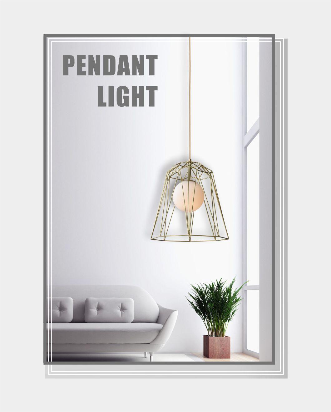 2020 Design hanging light Luxury Glass Ball Indoor Decorative Lighting pendant light