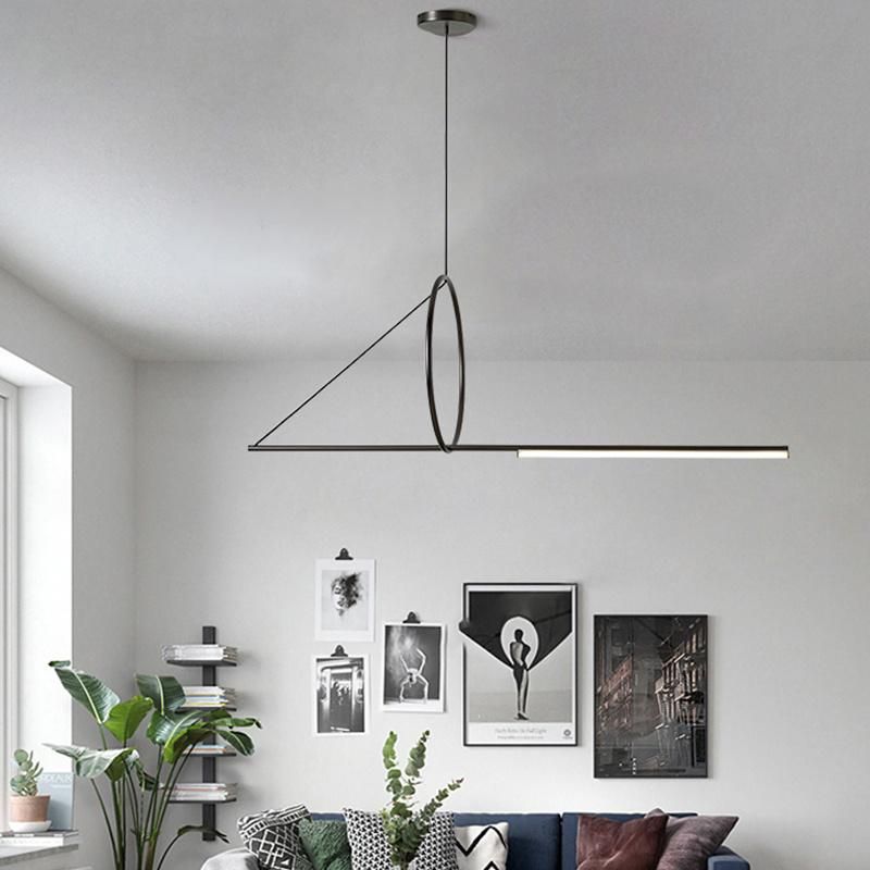 Geometric Creative Chandelier Office Exhibition Hall Hotel Lobby Pendant Lamp