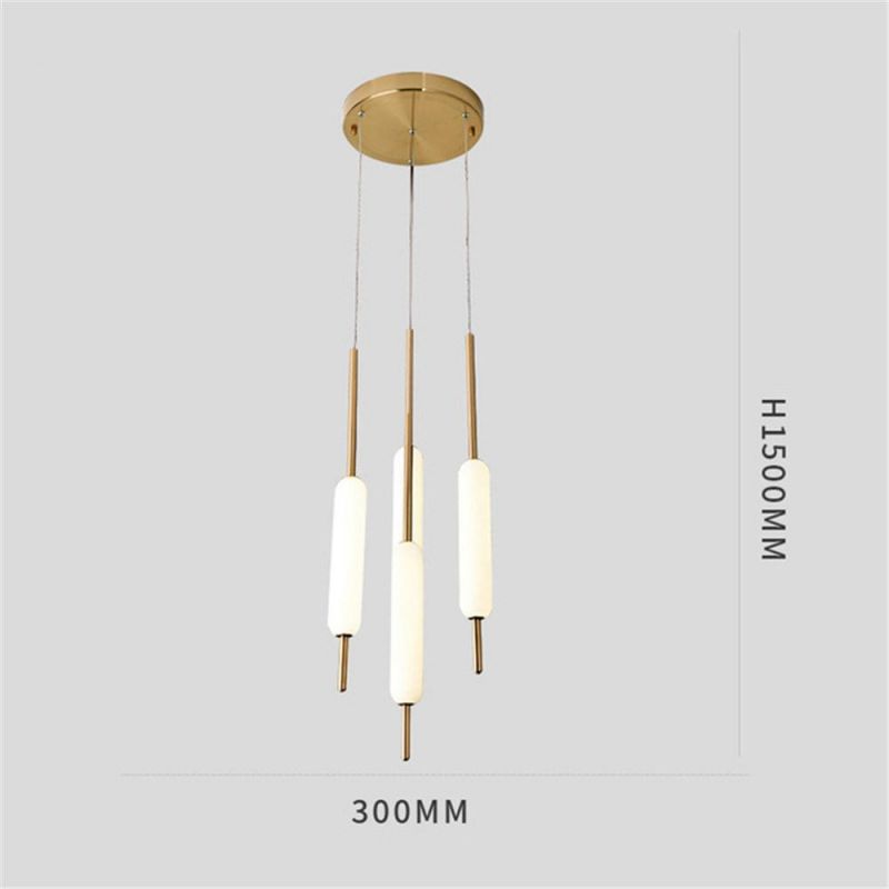 Model Room Hotel Bar Glass LED Hanglamp