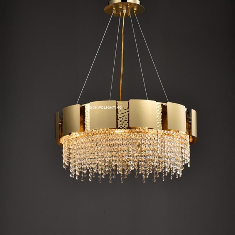 Factory Hot Selling Modern Crystal Chandelier Lighting for Living Room