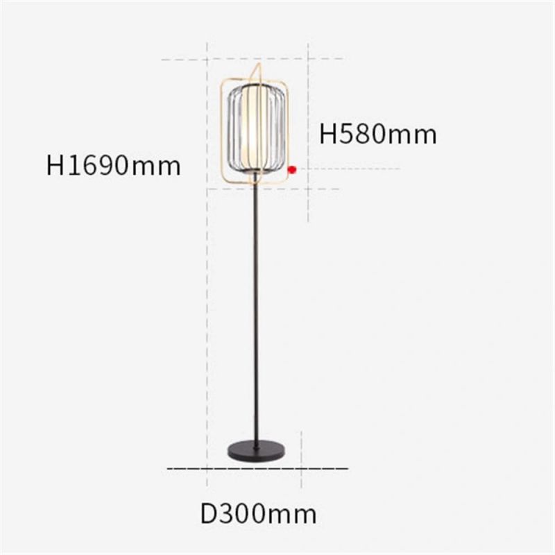 Modern Metal Studio Standing Decorative Corner LED Floor Lamps