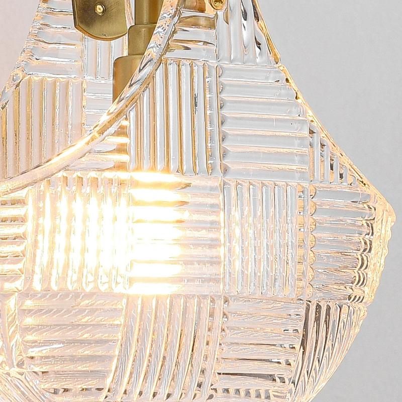 Copper Wall Lamp Bedroom Bedside Light Modern Corridor Decoration LED Lighting