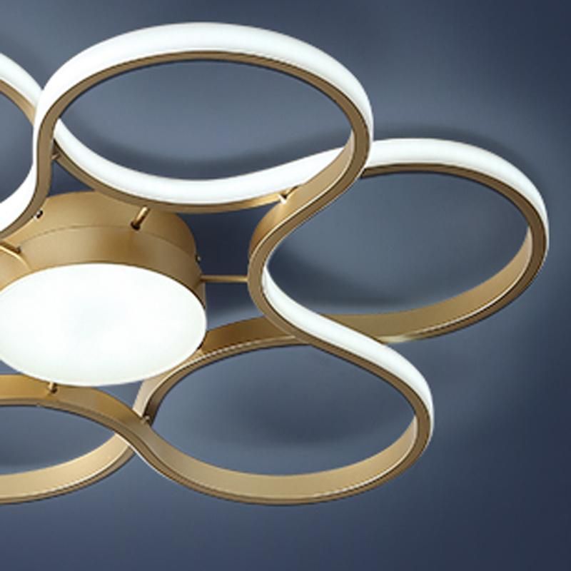 Luxury Ceiling Lamp Living Room Simple Modern Bedroom Light Nordic Creative Personality LED