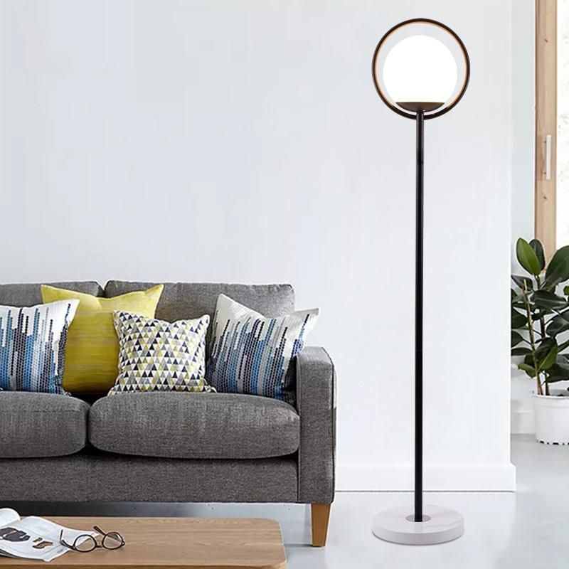 Postmodern Glass Ball LED Floor Lamp Art Living Room Bedside Bedroom Nordic LED Floor Lamp (WH-MFL-127)