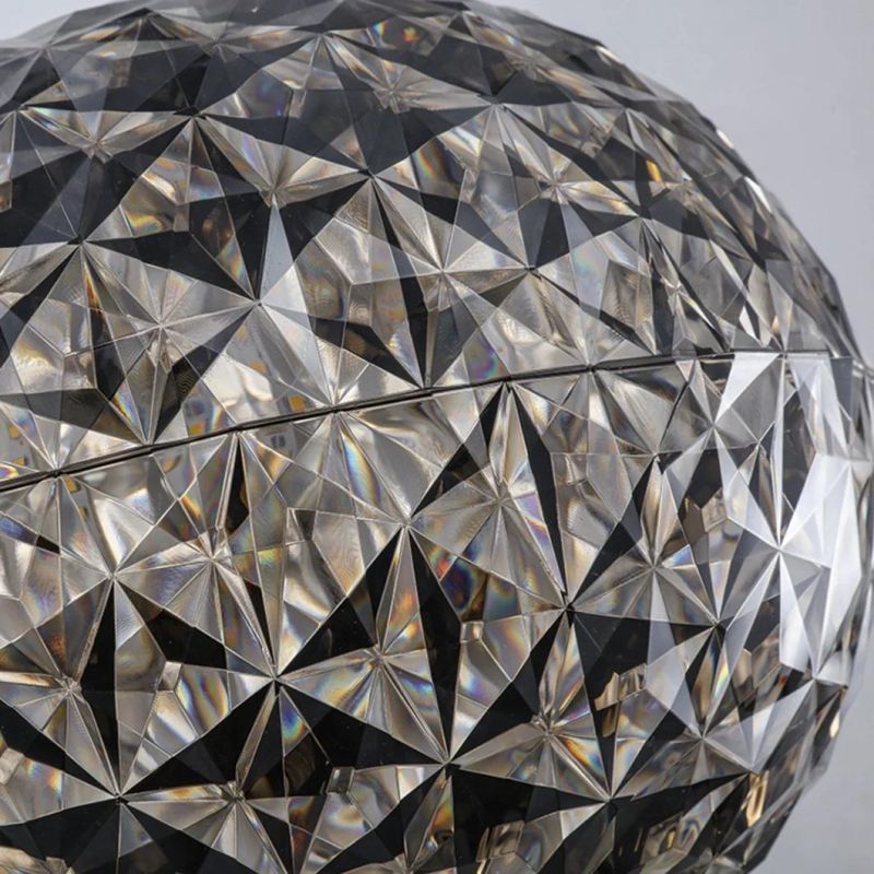 Northern European Style Aluminum Acrylic Ball Pendant Lamp Chandelier Light