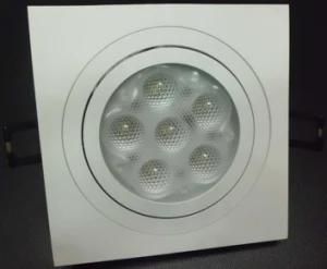 18W White Square LED Downlight