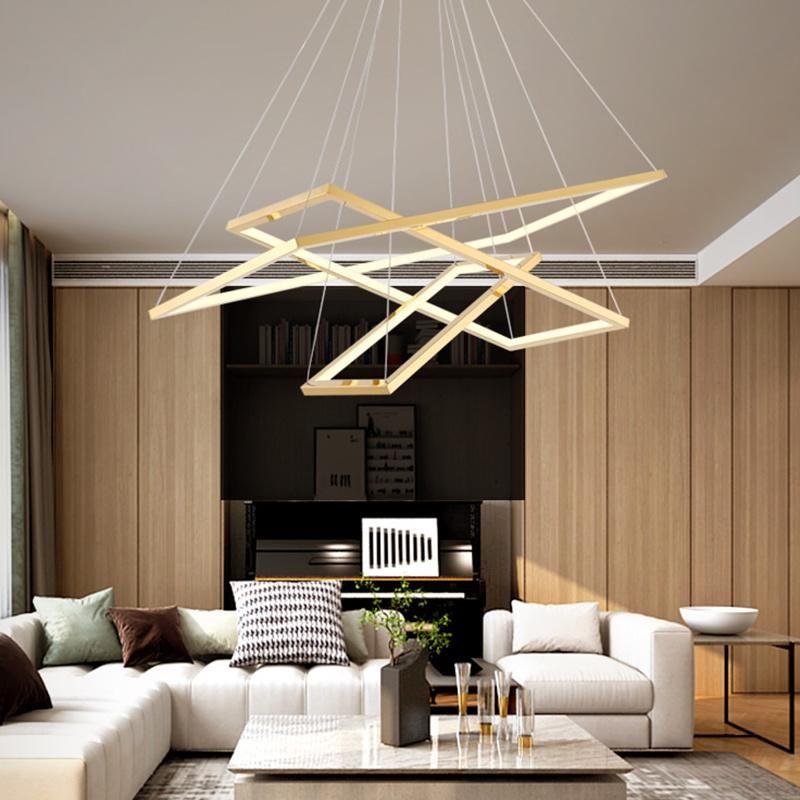 Modern Exhibition Hall Chandelier Dining Room Hotel Bedroom Pendant Lamp