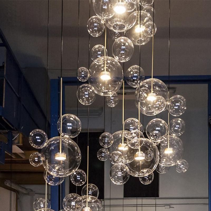 Modern Kitchen Bedroom Glass Bubbles Pendant Lights Decoration Light (WH-GP-09)