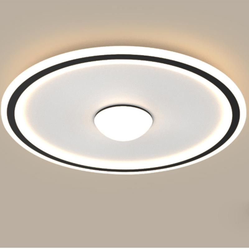 Nordic Modern Ceiling Lamp Simple Circle Light Luxury Warm Romantic Study Lamp
