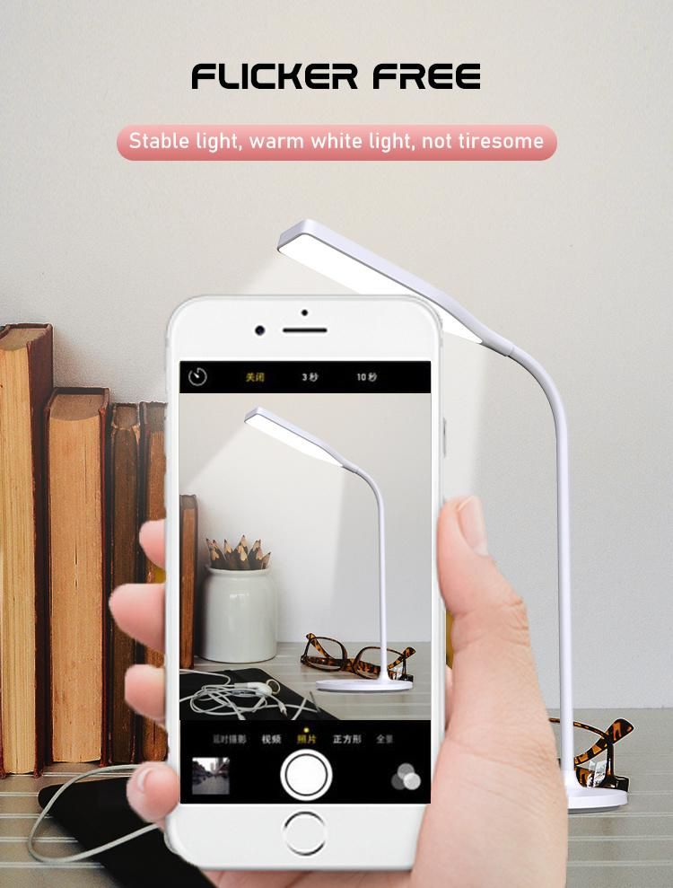 LED Desk Lamp with Wireless Charging