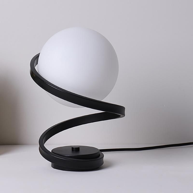 Spiral Bulb Table Lamp Bedside Lamp Dining Room Living Lamp
