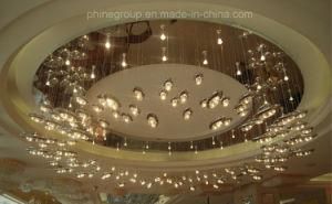 Phine Modern Ceiling Lighting with Crystal Decoration for Restaurant