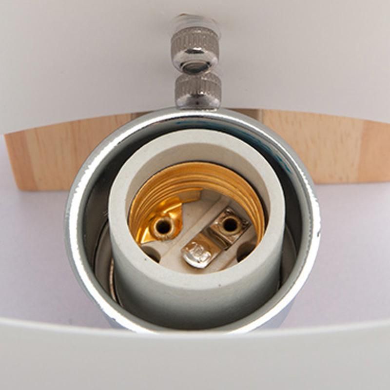 Simple Bedhead Wall Lamp Creative Hotel Room Bedroom Study Wood Light