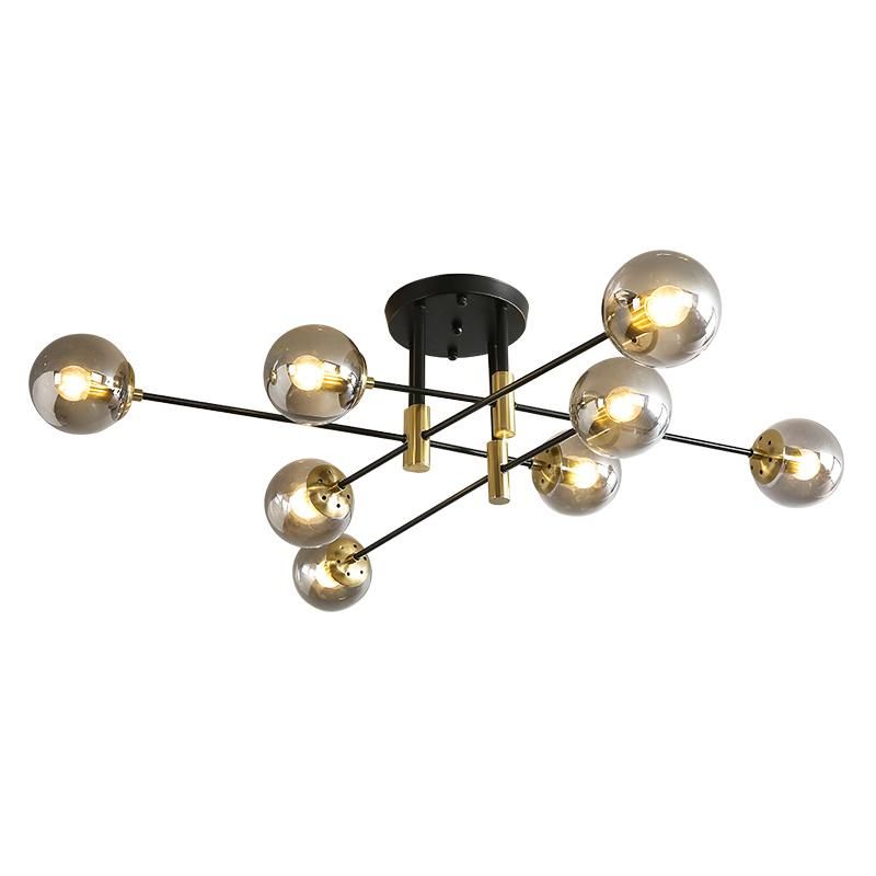 Nordic Magic Bean LED Chandelier Molecular Light Retro Ceiling Lamp (WH-LA-28)