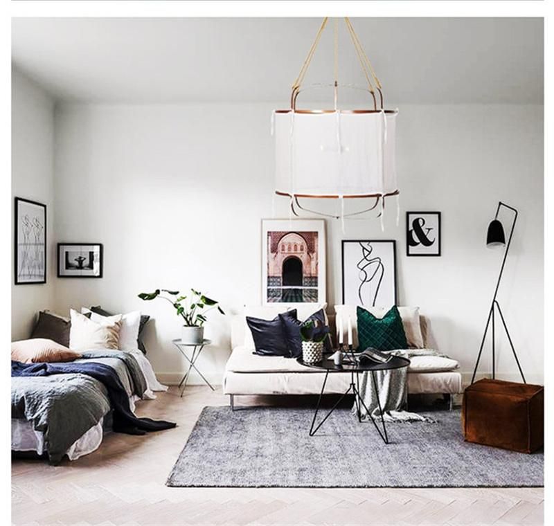 Nordic Small Pendant Lamp Luxury Bedside Aisle Creative Bar Head Crystal Bulb LED Pendant Lamp (WH-AP-275)