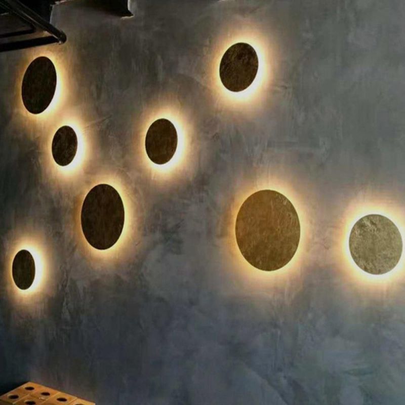 Modern Indoor Stylish Side Gate Decorative Brass Wall Light Fixture