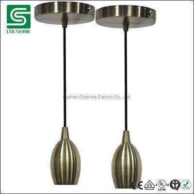 Colshine E27 Good Quality Edison Textile Fabric Pendant Lighting