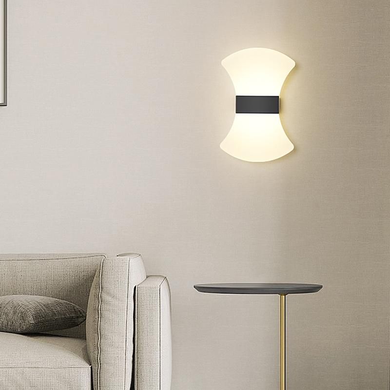 Simple and Modern Living Room Background Wall Light Bedroom Bedside Corridor LED Wall Lamp