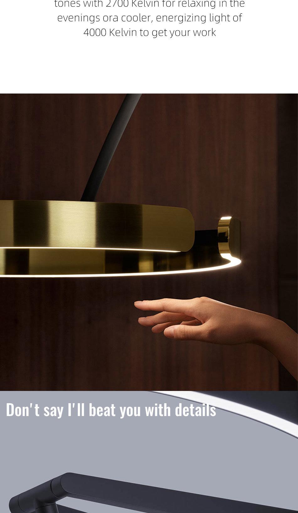 Modern Norbic Floor Stand Lights Gold Living Dining Room LED Standard Lamp