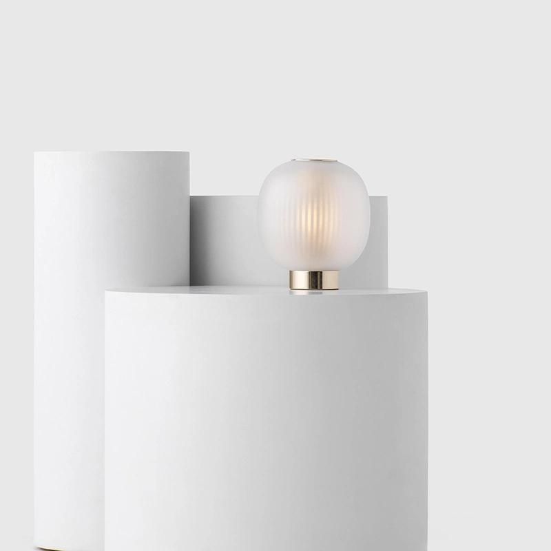 Black White Shade Bulb Table Lamp Reading Light Bedside Lamp
