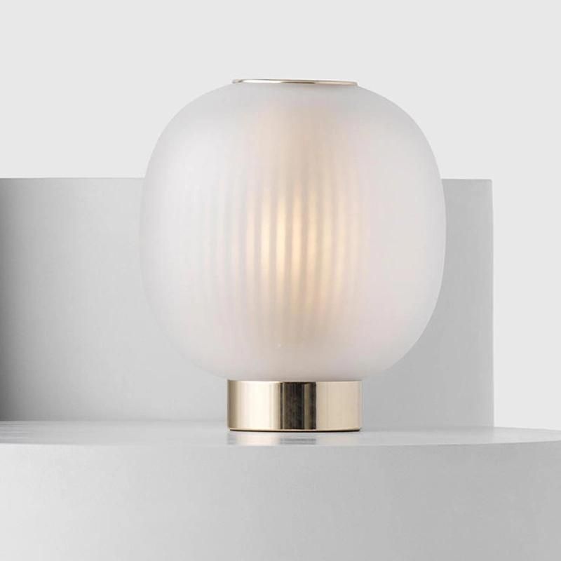 Retro Simple Glass Pendant Light Black White Lamp LED Home Restaurant for Living Room Pendant Lamp (WH-AP-136)