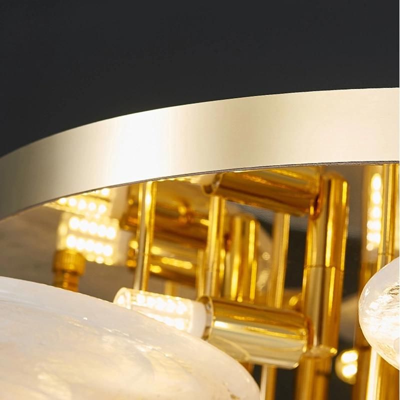 Modern Glass Industrial Retro Household Lamp Living Room Chandelier Ceiling Lights (WH-CA-81)