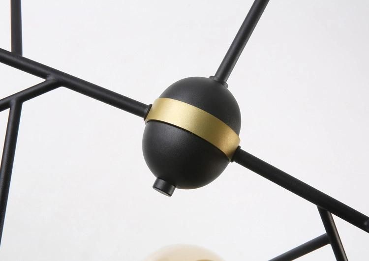 Modern Light Bulb Covers Indoor Chandelier Pendant Lamp in Aluminium Decoration Lighting