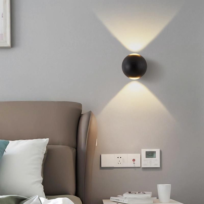 Ball Design More Light Simple Design Wall Lamp Bedside Lamp Nightstand Lamp