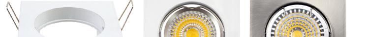 Halogen LED Downlight Spotlight Housing Frame GU10 MR16 Fixtures (LT1001)