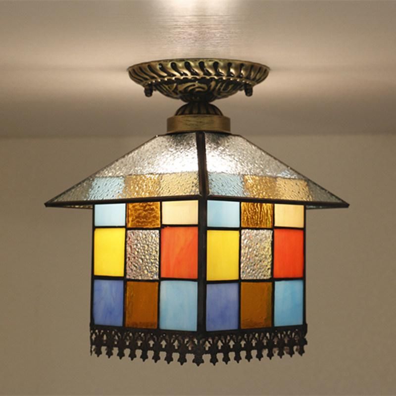 Louis Comfort Tiffany Ceiling Lamps for Sitting Room Bedroom Hallway Lights (WH-TA-10)