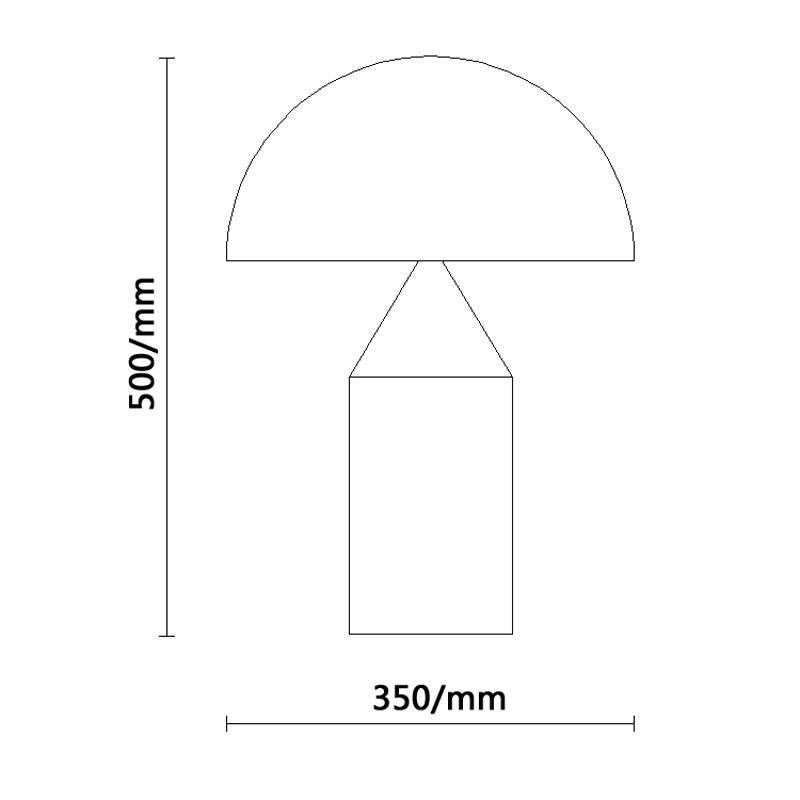 Decorative Table Lamp for Hotel Metal Modern LED Hotel Table Lamp