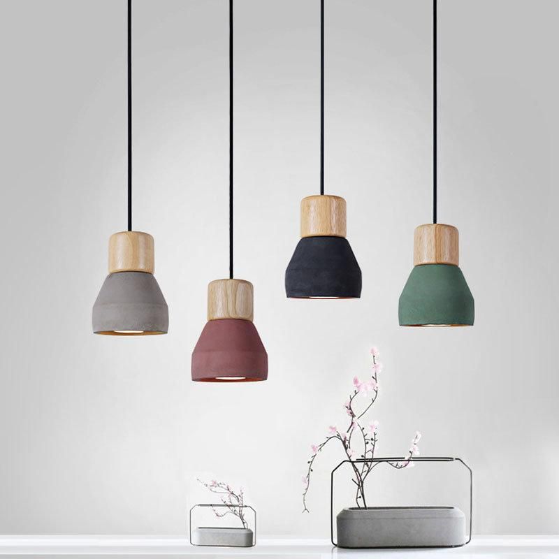 Nordic Simplicity Pendant Light Decoration Hildegard Minimalist Concrete Pendant Light (WH-AP-328)