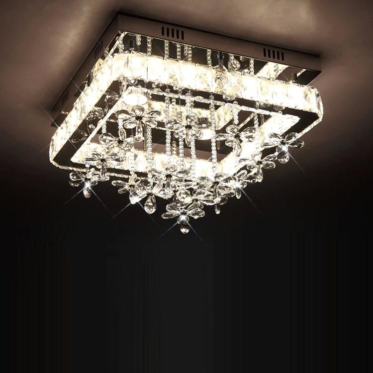 Modern Interiorlliving Room Ceiling Crystal Lamp Chandelier Lighting Gold