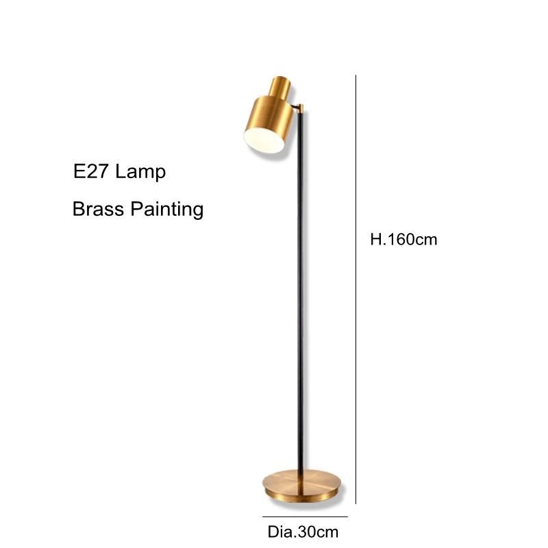 Creative Adjustable Floor Lamp Lndustrial Style Living Room Bedroom Office Indoor Deco Living Room Floor Lamp (WH-MFL-12)