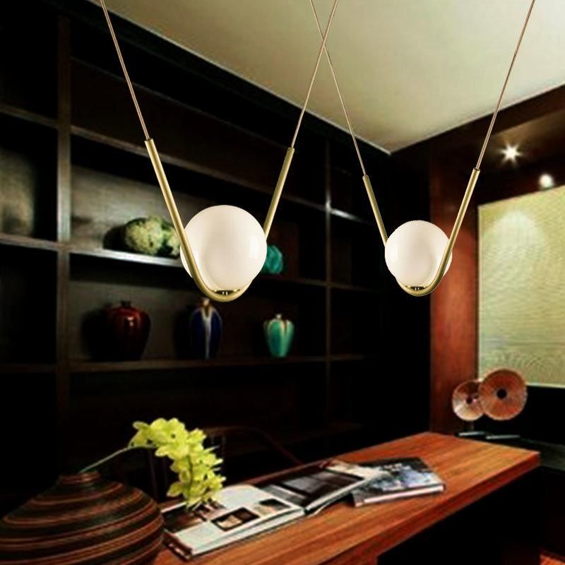 LED Pendant Light Nordic Creative Hanging Lighting Fixture Bar Table Kitchen Dining Room Art Decor Lamp (WH-GP-40)