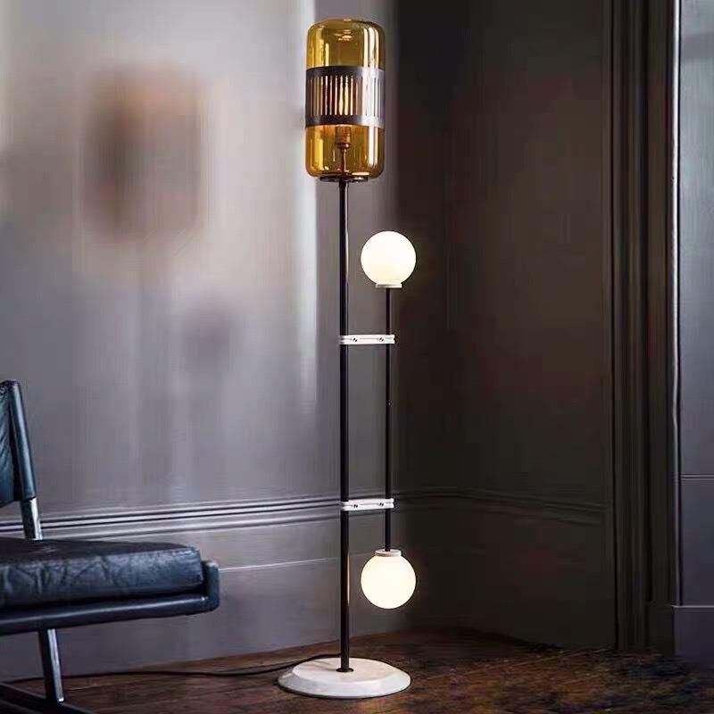 Nordic Floor Lamp Luxury Glass Floor Lights for Living Room Floor Lamp (WH-MFL-181)