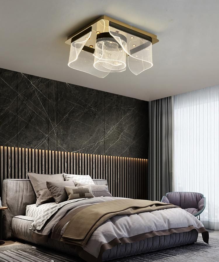 Modern Decorative Acrylic Modern LED Ceiling Light for Bedroom/Living Room