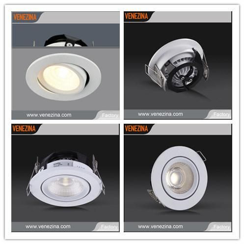 Die-Casting Alu. Movable Recessed Downlight Fixture
