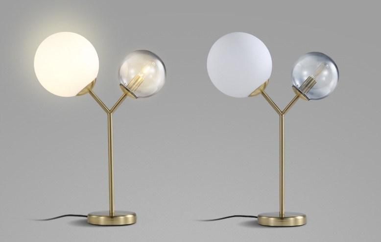 Nordic Creative Romantic Ball Table Lamp Simple Modern Living Room Decorative Lamp Study Bedroom Bedside Table Lamp