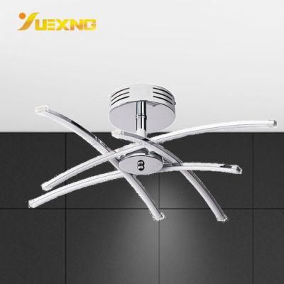 Smart Control Dimmable SMD 33W LED Chrome Profile Ceiling Light Iron Strip Lantern