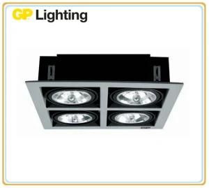 Recessed Grille Spotlight for Interior/Commercial/Hotel Lighting (RDG111-4s)