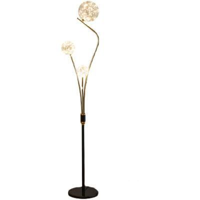 Nordic Starry Standing Light Living Room Golden Bedroom Vertical LED Floor Lamp