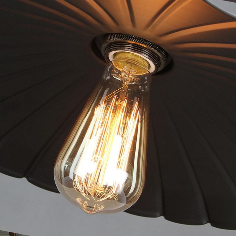 Manufacturer Quality Assurance Black Retro Vintage Indoor Chandelier Pendant Lighting