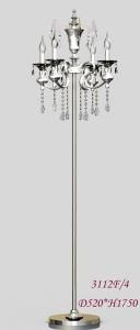 110V~230V Crystal Floor Lamp with UL/CE