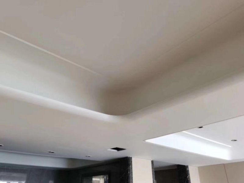 Fire-Resistance Grg Gypsum Cornice Moulding with LED Lights